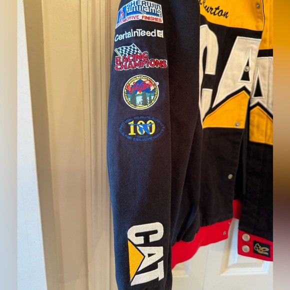 Vintage Ward Burton Bill Davis Racing NASCAR Jacket - Picture 3 of 8